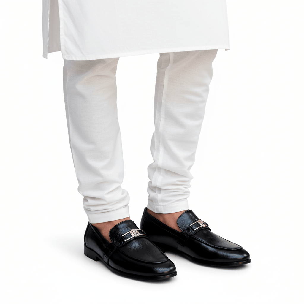 HP Horse Black Loafer - 1086 - BL - Hi patah store admin