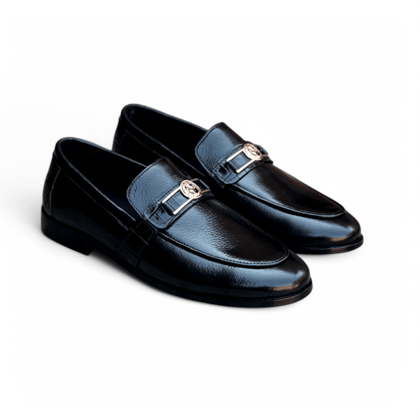 HP Horse Black Loafer - 1086 - BL - Hi patah store admin