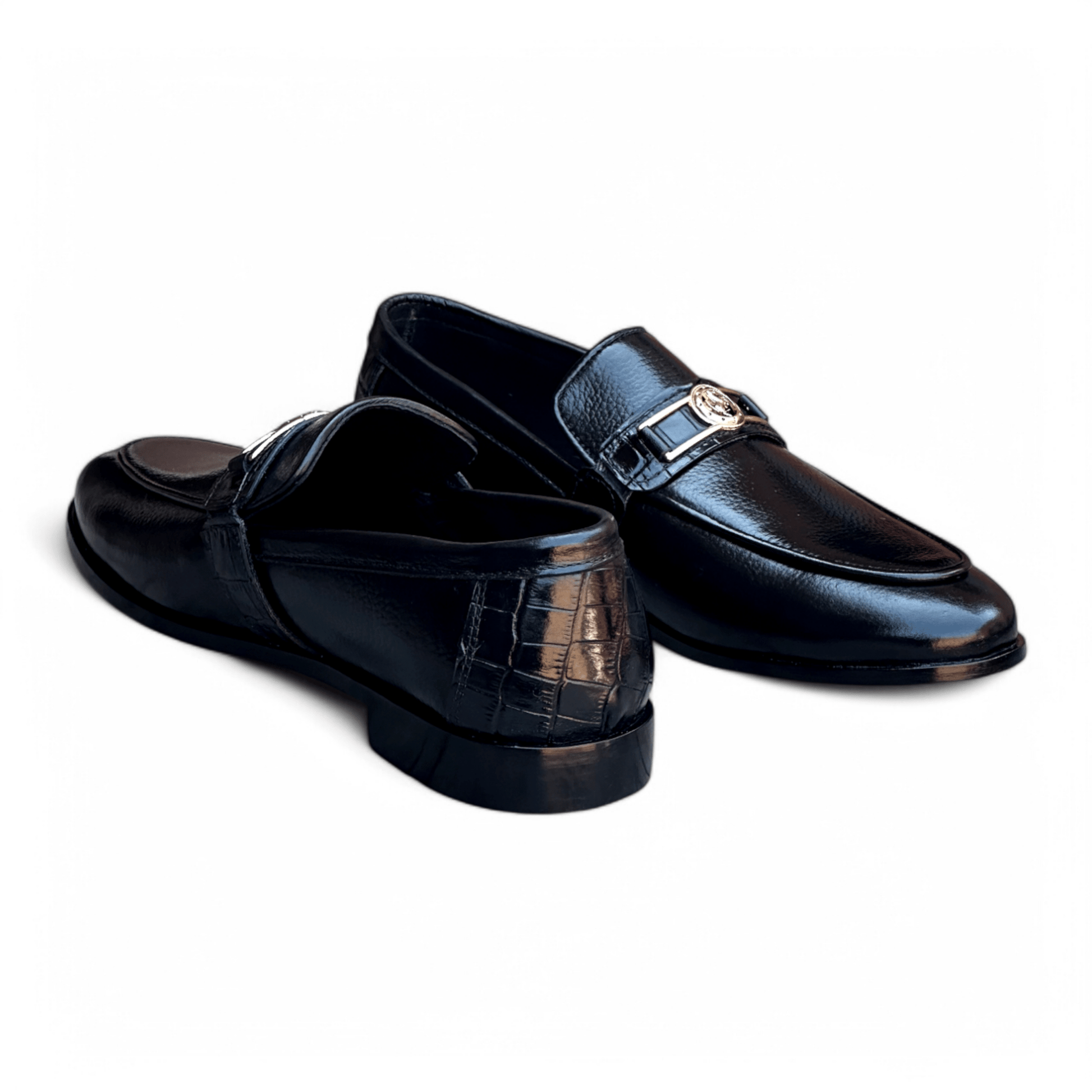 HP Horse Black Loafer - 1086 - BL - Hi patah store admin