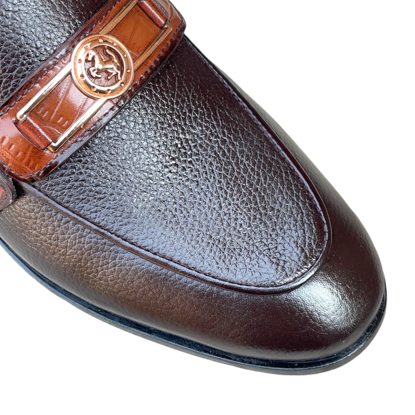 HP Horse Dark Brown Loafer - 1086 - BR - Hi patah store admin