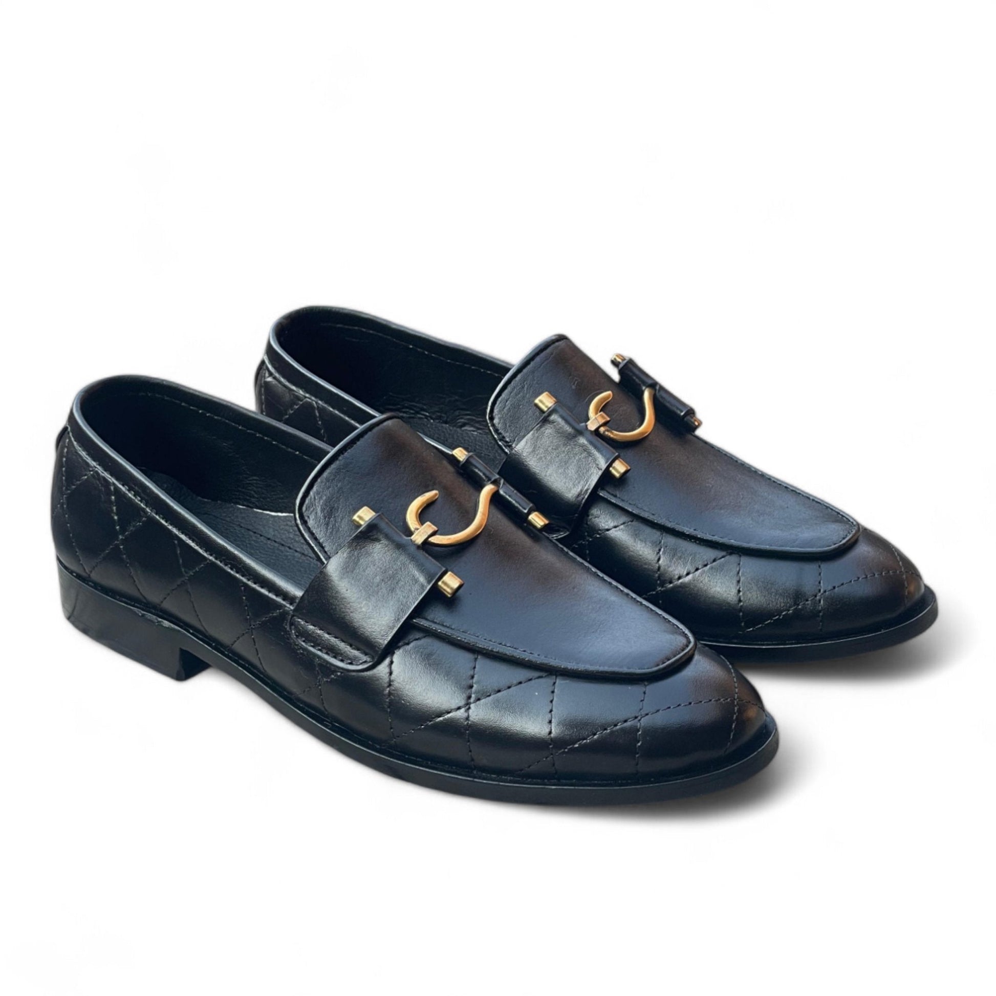 HP - S Metalic Buckle Loafer - 1011 - BL - Hi patah store admin