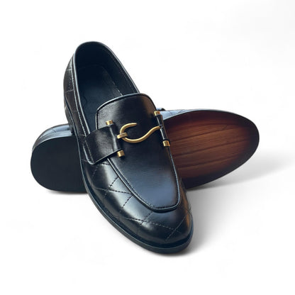 HP - S Metalic Buckle Loafer - 1011 - BL - Hi patah store admin