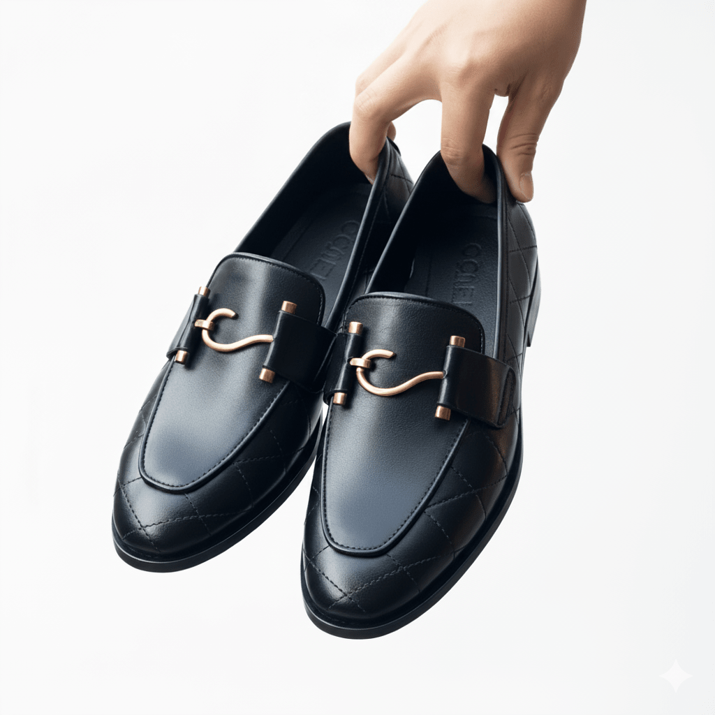 HP - S Metalic Buckle Loafer - 1011 - BL - Hi patah store admin