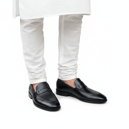 Pure Leather - BuckleLess Loafer - 1013 - BL - Hi patah store admin